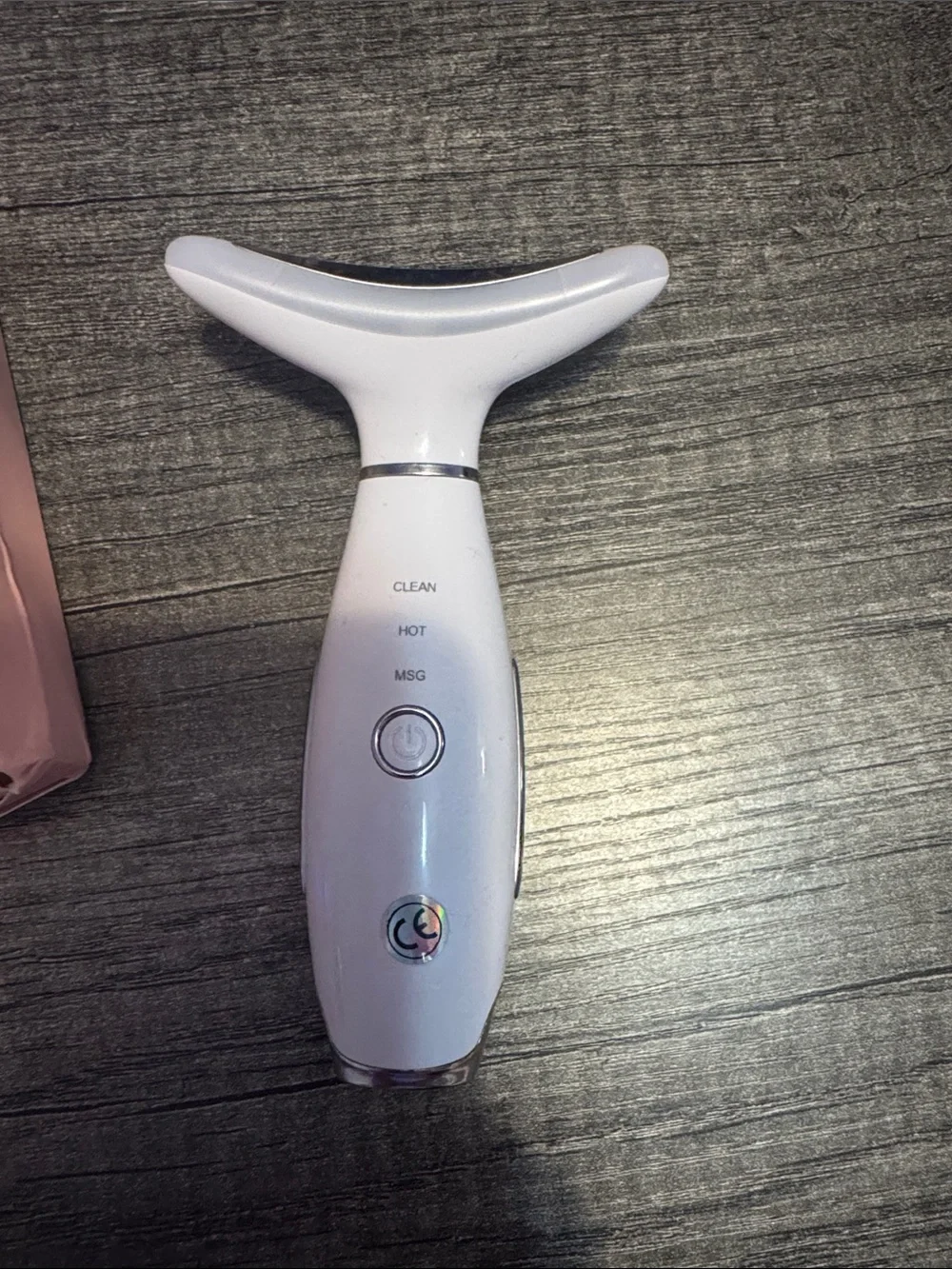 Beauty Neck Instrument Facial/Neck Massager in White